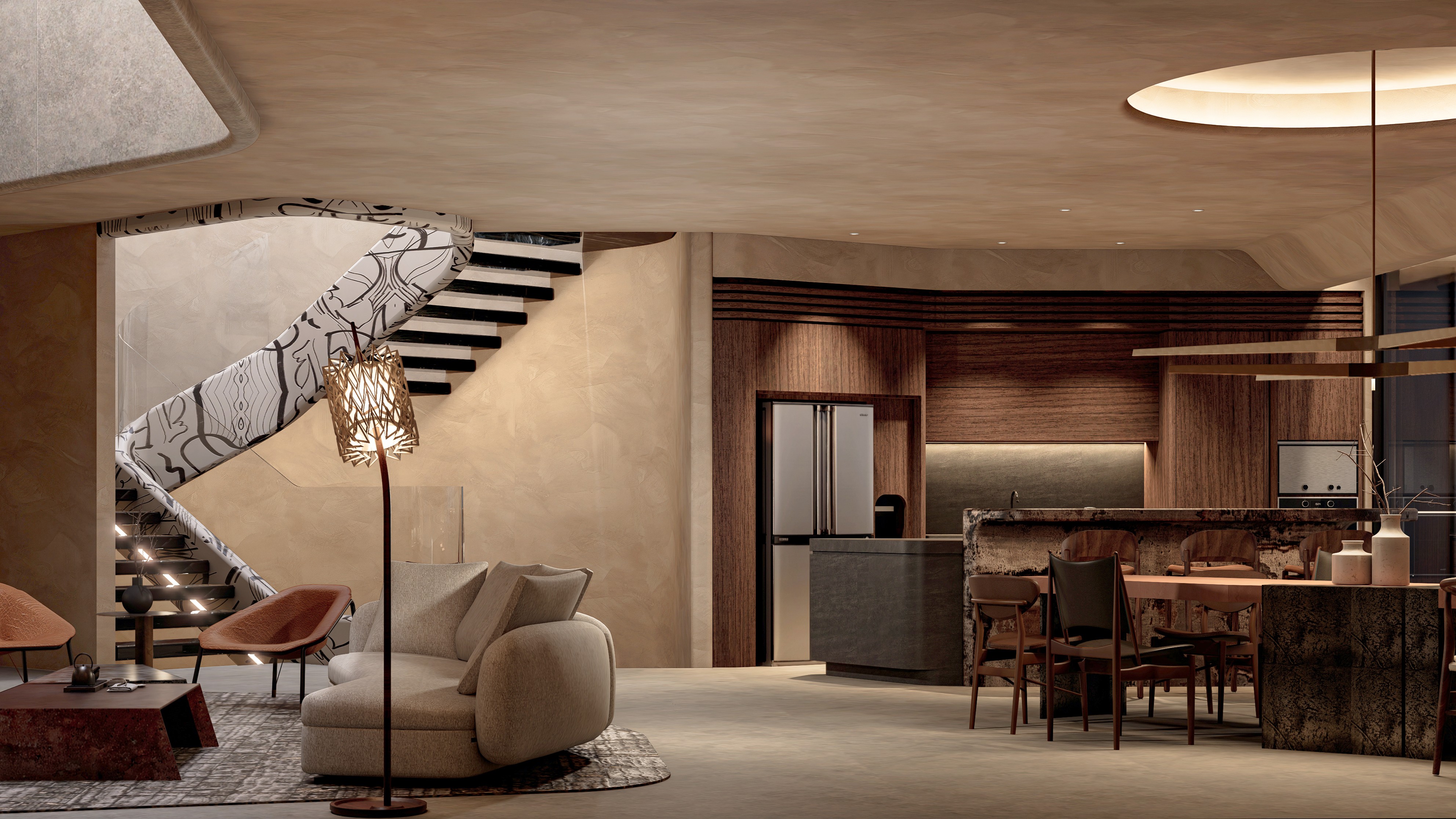 Dewi Cindrawati - DEFYING THE ORDINARY A NARATIVE BOLD OF INTIMACY (Solenne Space) - Juara 1